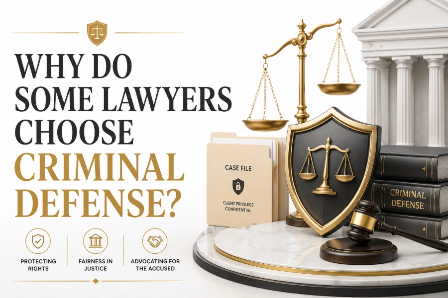 Why do some lawyers choose criminal defense