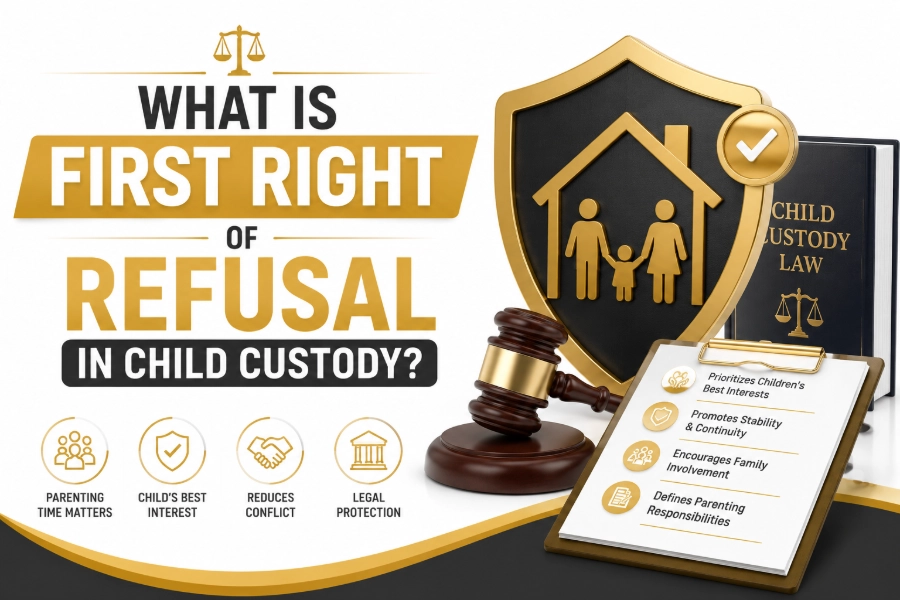 what is first right of refusal in child custody